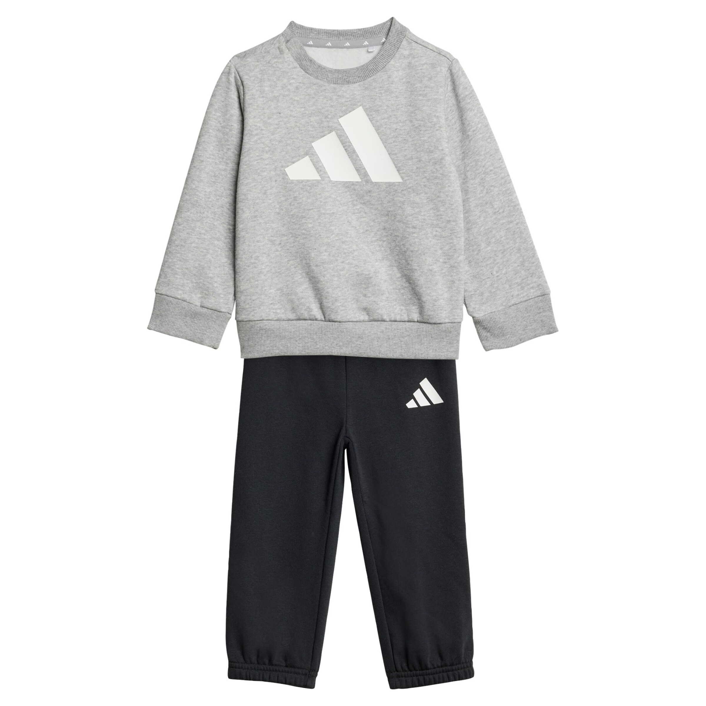 ADIDAS SPORTSWEAR Trainingsanzug 'Essentials' in Grau: Vorderseite