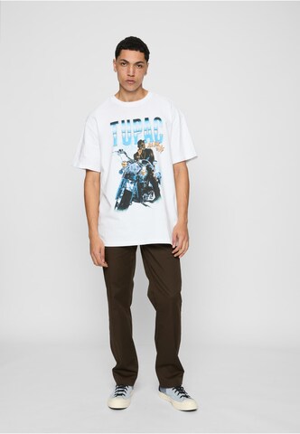 Maglietta 'Tupac All Eyez On Me Anniversary' di MT Men in bianco