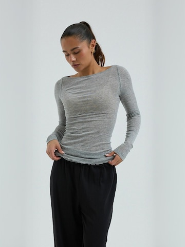 T-shirt Seamless Basic en gris