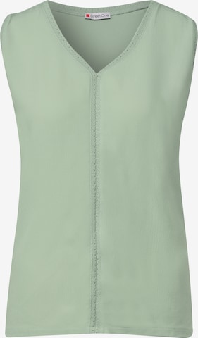 STREET ONE Top in Grün: Vorderseite