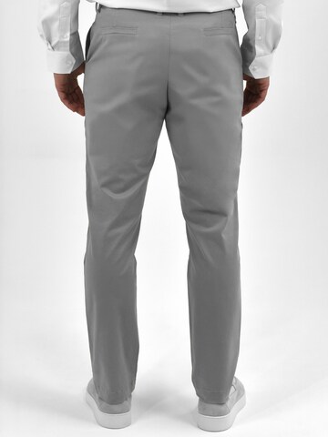 Vercate Slimfit Chinohose 'No. 13' in Grau