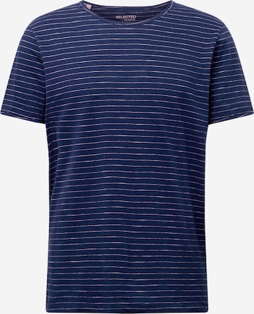 SELECTED HOMME Shirt 'Morgan' in Blauw: voorkant