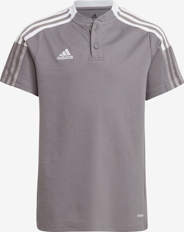 T-Shirt fonctionnel 'Tiro 21' ADIDAS PERFORMANCE en gris : devant