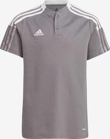 T-Shirt fonctionnel 'Tiro 21' ADIDAS PERFORMANCE en gris : devant