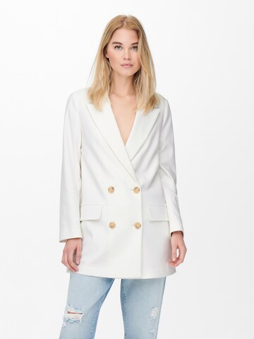 Blazer 'Charlotte' di ONLY in bianco: frontale