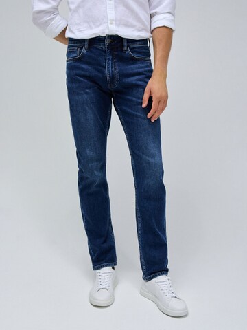 Salsa Jeans Slimfit Jeans in Blauw: voorkant