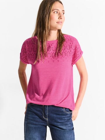 CECIL T-Shirt in Pink: Vorderseite