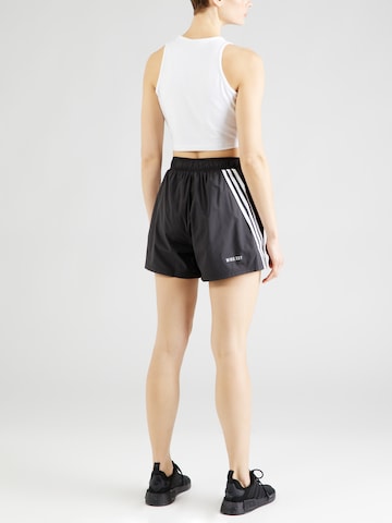 ADIDAS SPORTSWEAR Loosefit Sportbroek 'Future Icons 3S' in Zwart