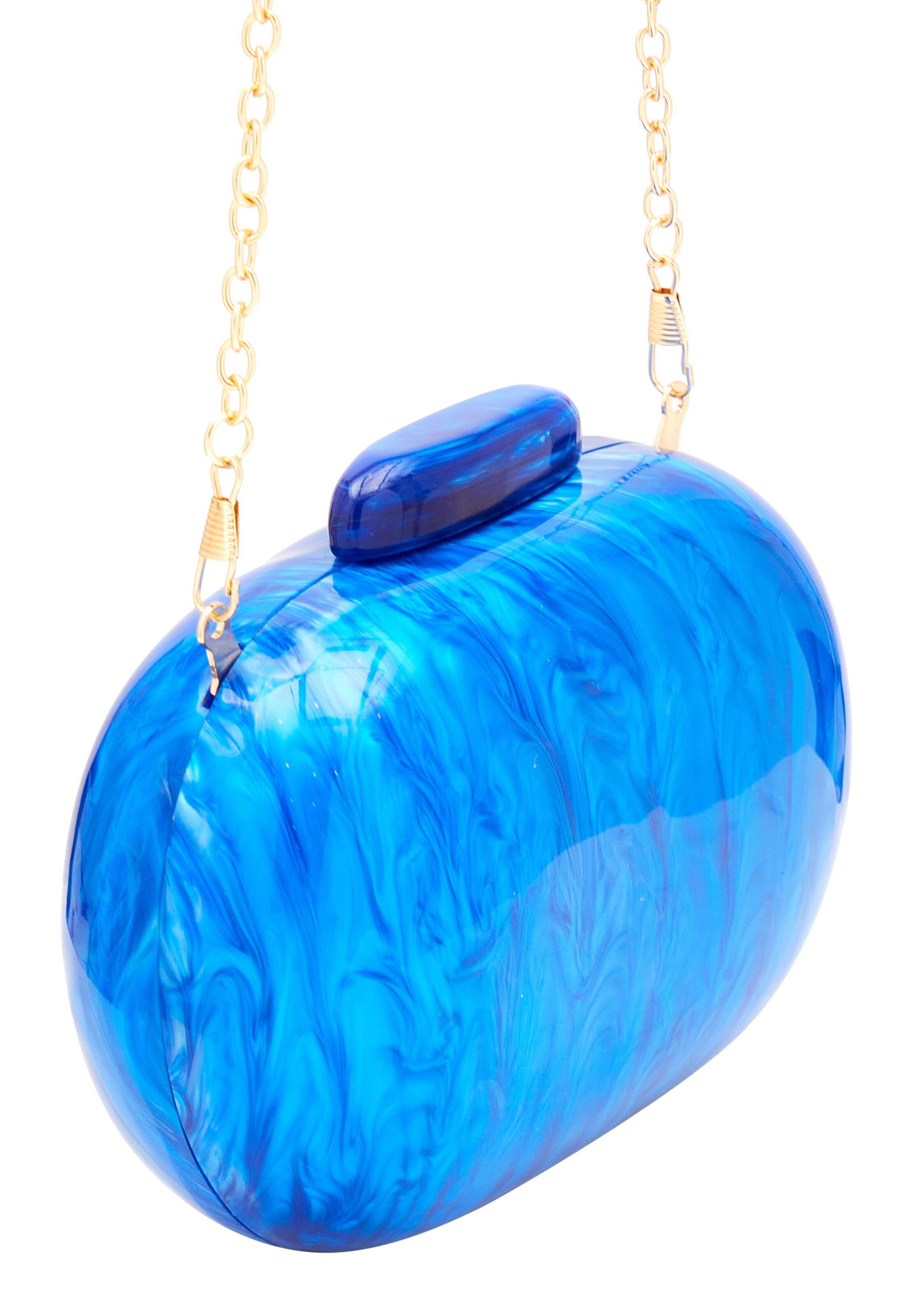 Pochette di faina in blu