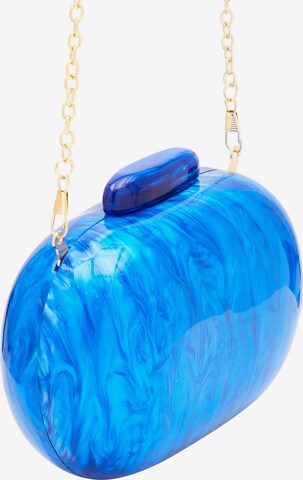 faina Clutch in Blauw