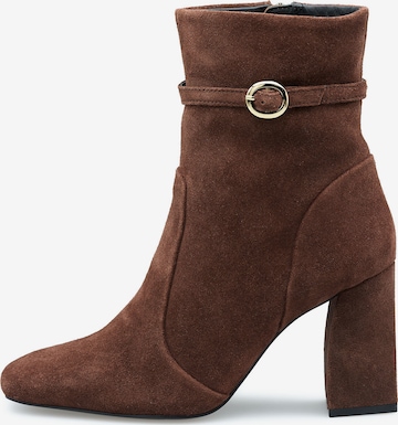 LLOYD Stiefelette 'AMARA' in Braun: Vorderseite