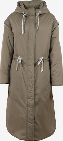 Fuchs Schmitt Between-Seasons Coat in Green: front