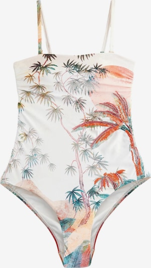 Maudymosi kostiumėlis iš Next, spalva – nebalintos drobės spalva / mišrios spalvos, Prekių apžvalga