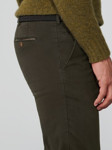 Regular Pantalon chino Meyer Hosen en vert