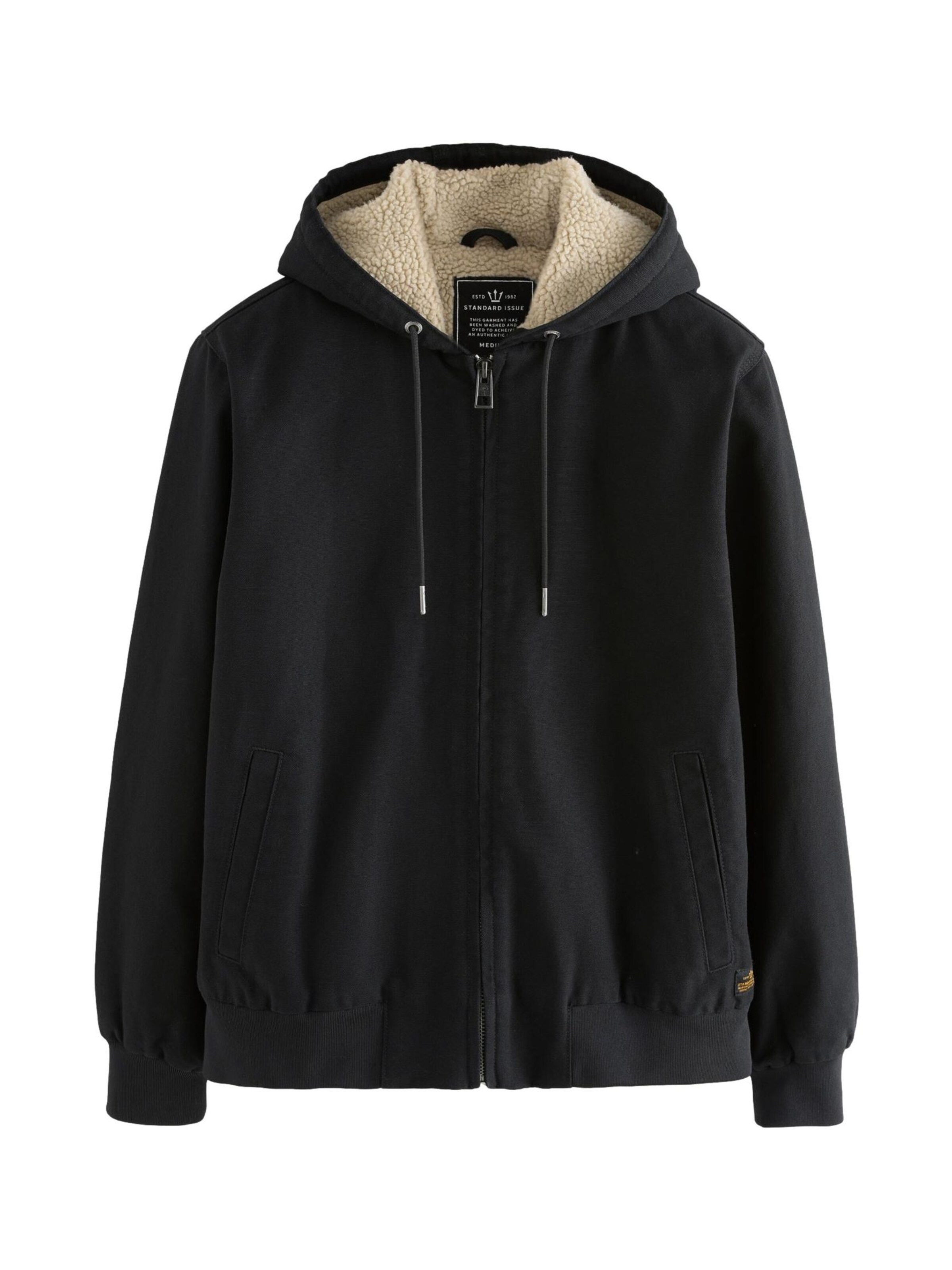 NextPrijelazna jakna - crna boja: prednji dio