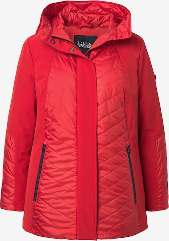 Ulla Popken Tussenparka in Rood: voorkant