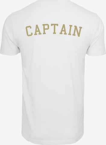 T-Shirt 'Captain' MT Men en blanc