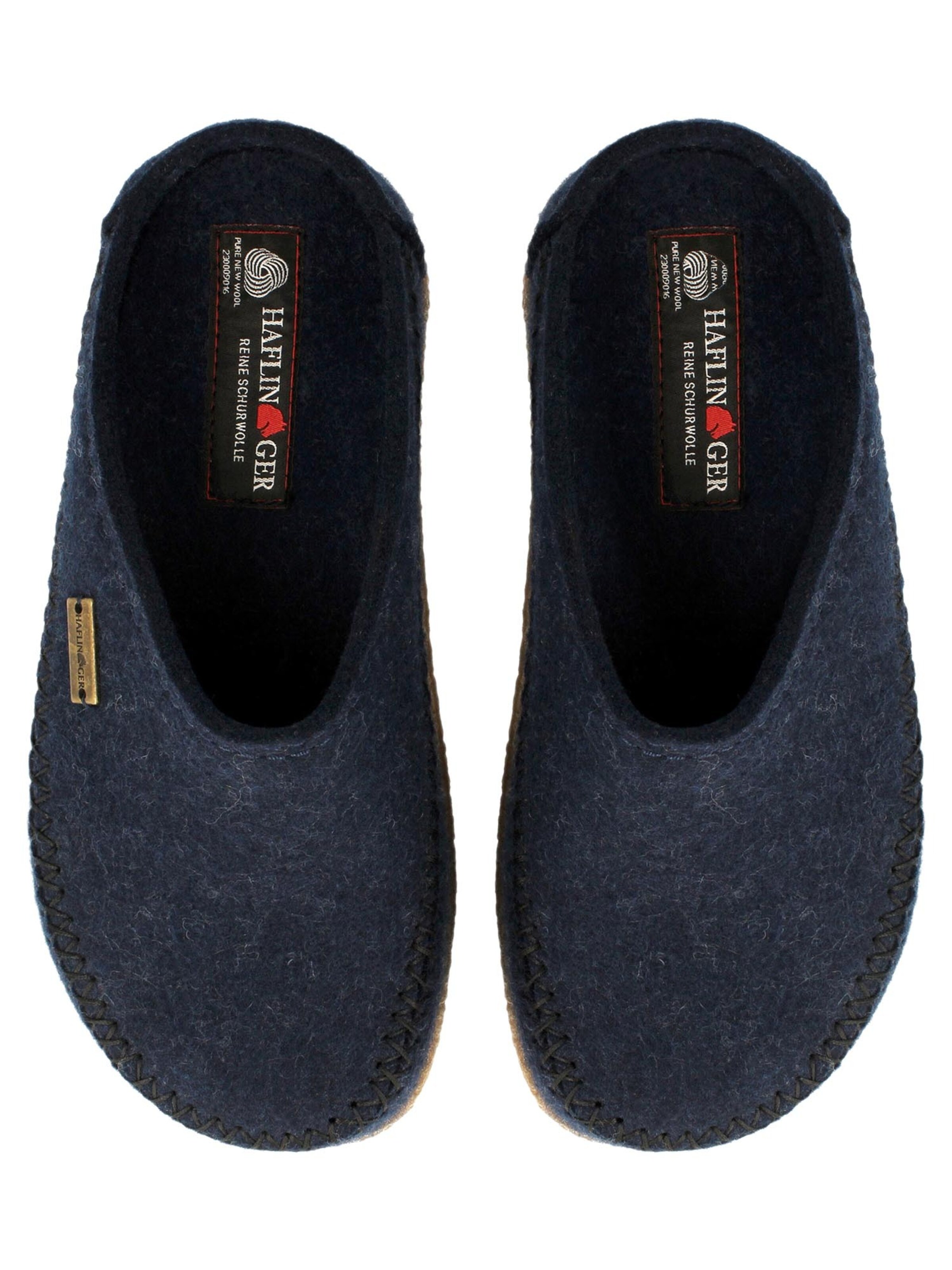 HAFLINGER Slipper 'Blizzard Credo' in Blue