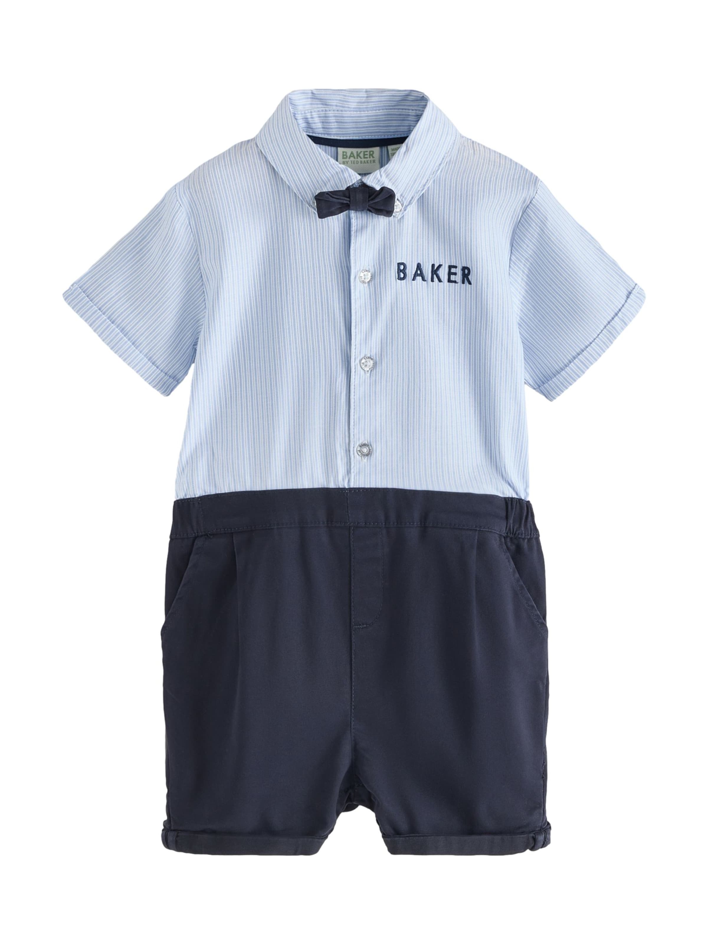 Baker by Ted Baker Ползунки/боди в Синий: спереди