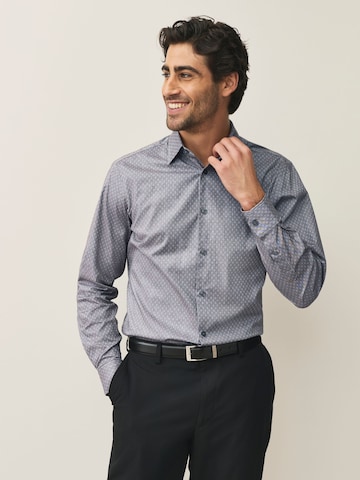 Next Úzky strih Košeľa - Sivá: predná strana