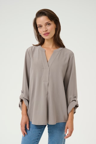 Kaffe Bluse 'Mia' in Grau: Vorderseite