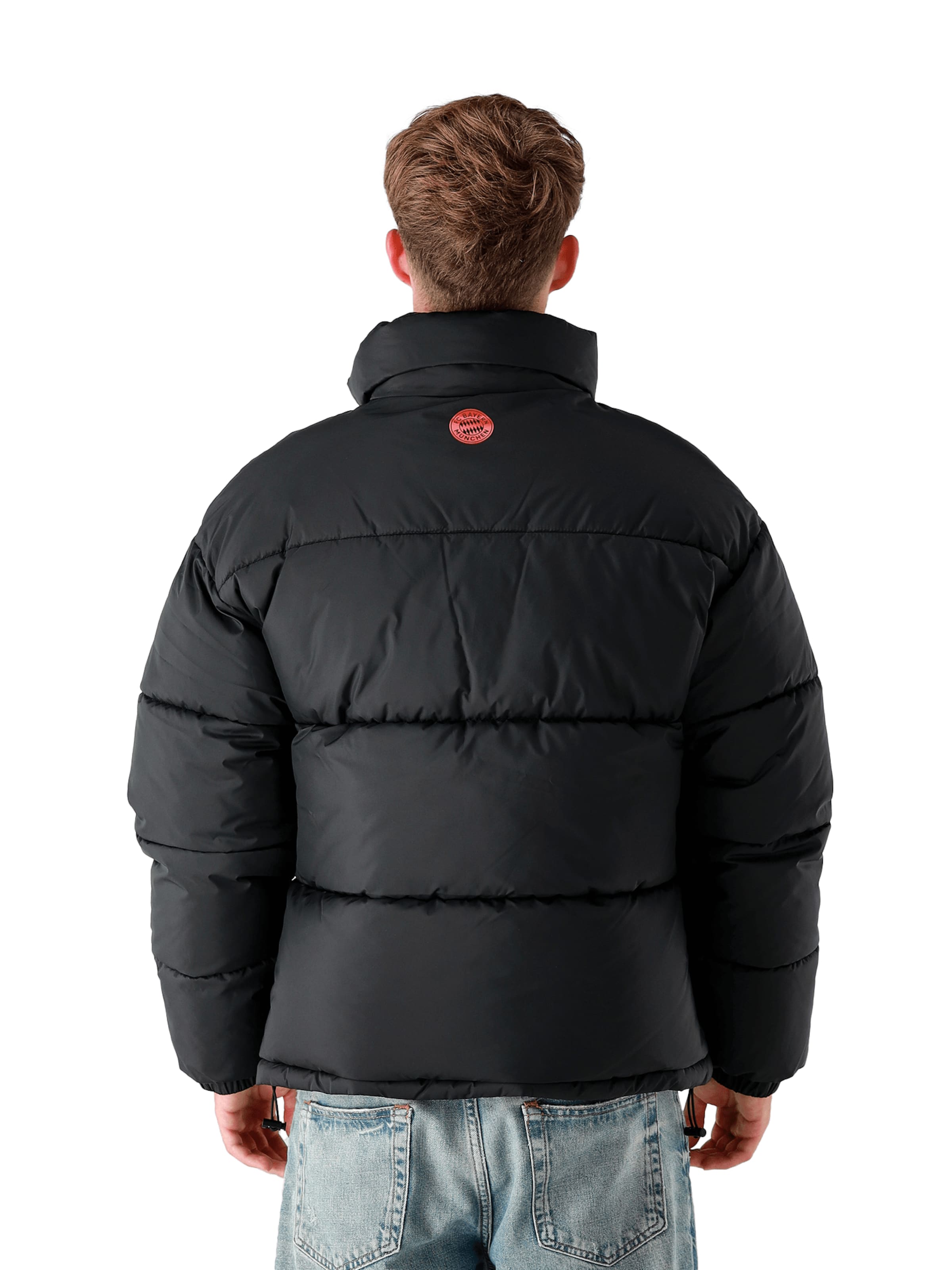 FC BAYERN MÜNCHEN Winter Jacket in Black
