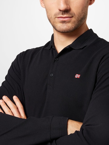 NAPAPIJRI Poloshirt 'Ealis' in Schwarz