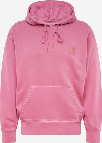 Carhartt WIP Sweatshirt 'Nelson' in Pink: predná strana