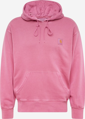 Carhartt WIP Sweatshirt 'Nelson' in Pink: predná strana