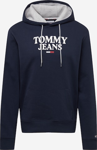 Tommy Jeans Mikina 'Entry' – modrá: přední strana