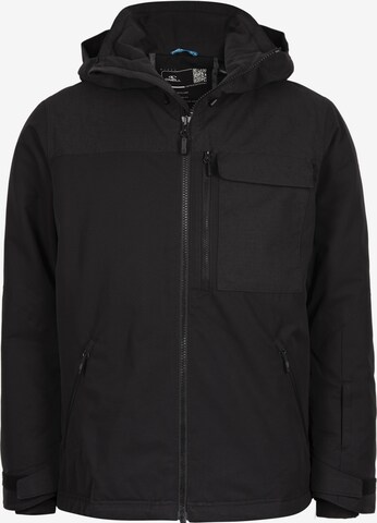 O'NEILLSportska jakna - crna boja: prednji dio