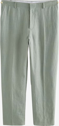 žalia Next Prigludęs Kelnės su kantu: priekis