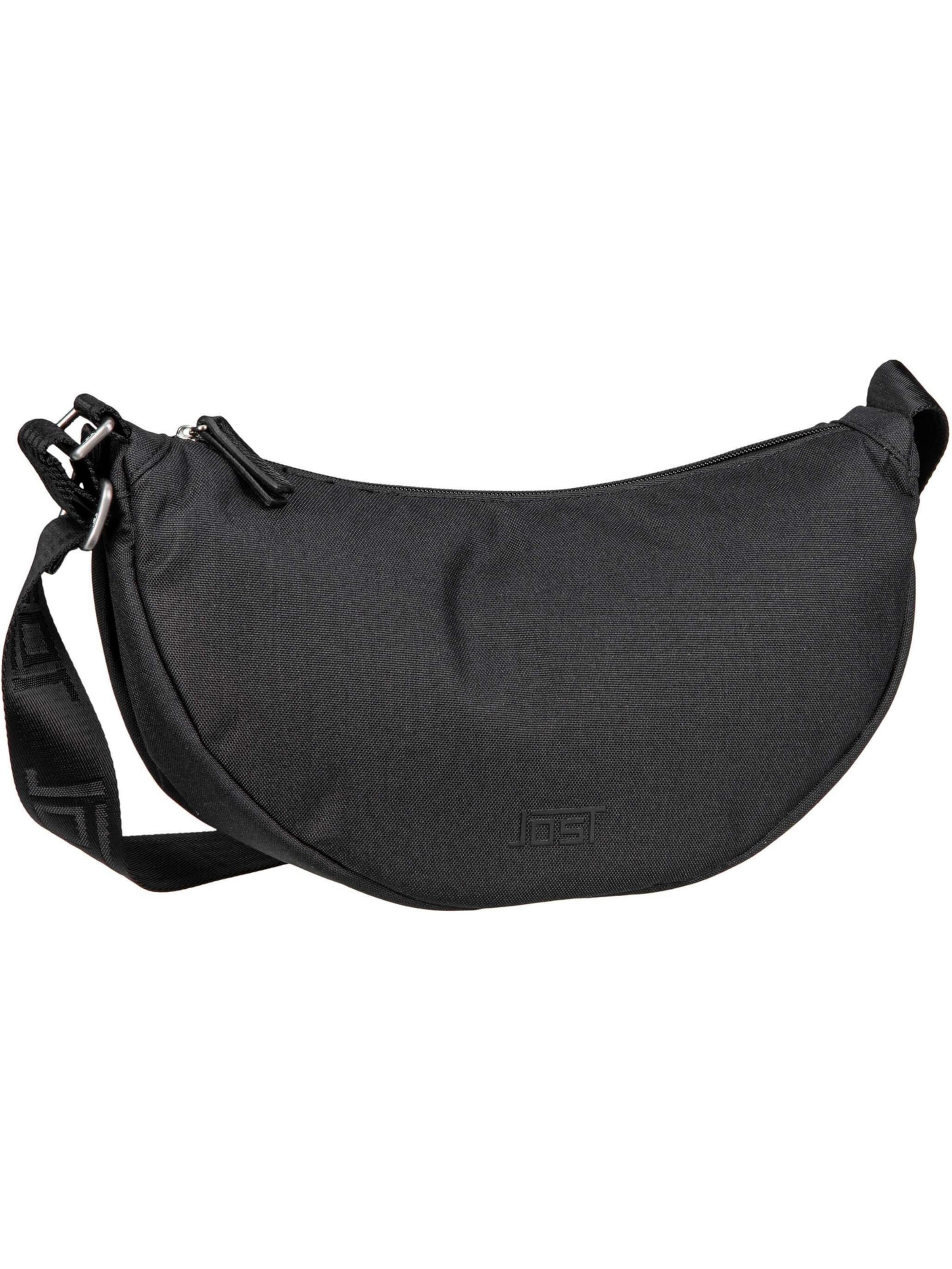 JOST Umhängetasche 'Bergen' in Schwarz: Vorderseite