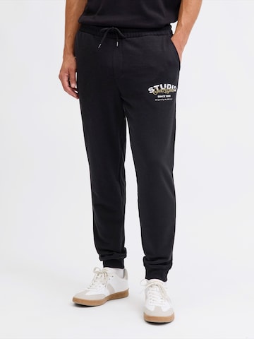 JACK & JONES - Tapered Pantalón deportivo 'JPSTGORDON YUKI' en gris