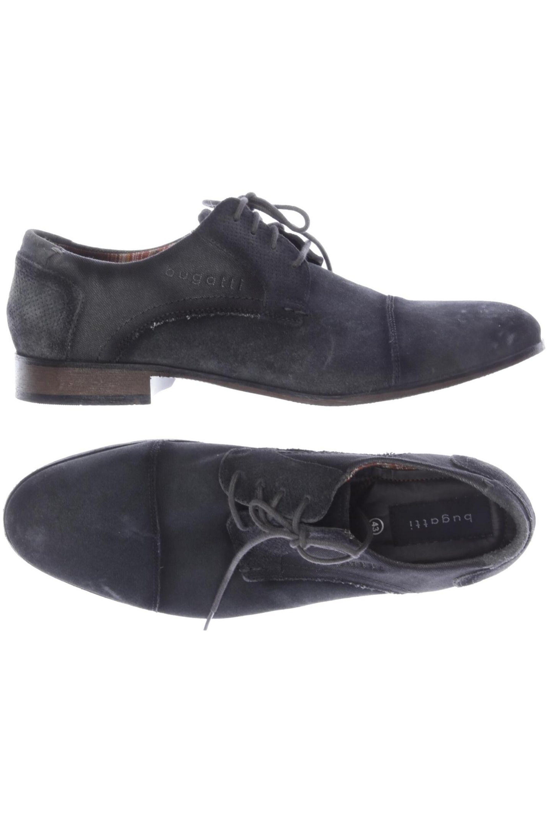 bugatti Halbschuh 43 in Grau: Vorderseite