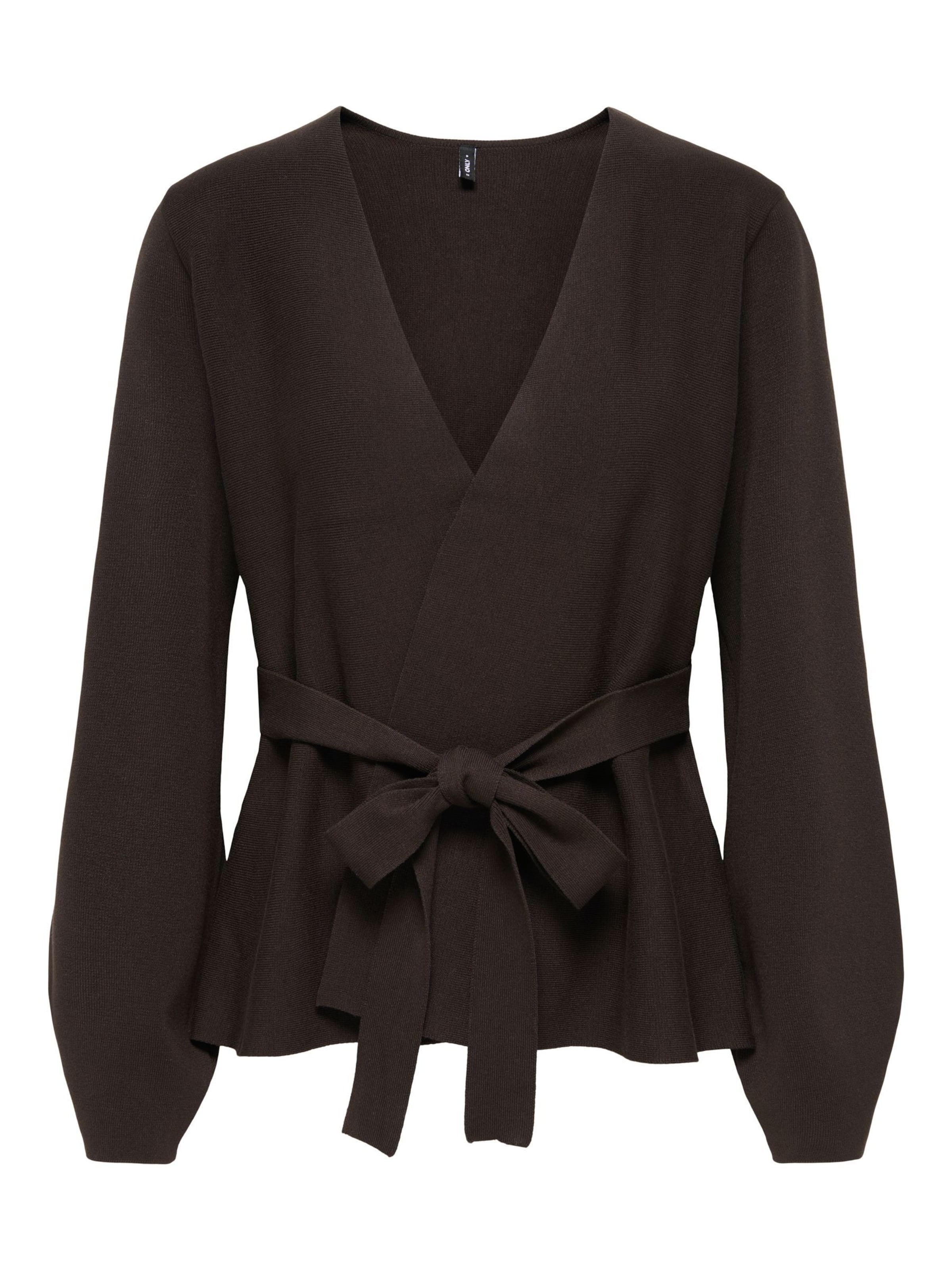 ONLY Knit cardigan 'ONLElea' in Brown: front