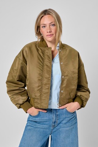 My Essential Wardrobe Overgangsjakke 'Helga' i grøn: forside