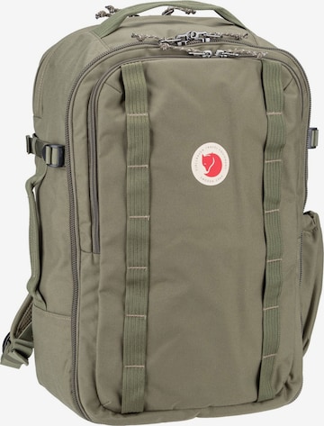 FJALLRAVEN Backpack 'Färden Carry-On' in Green: front