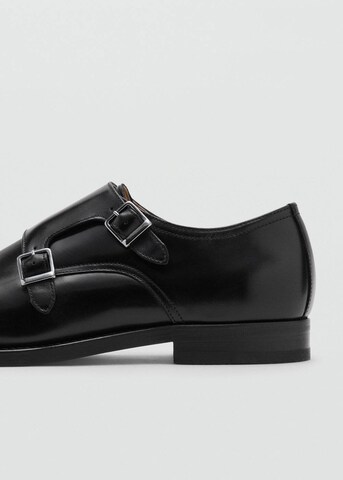 MANGO MAN Classic Flats 'Venecimk' in Black