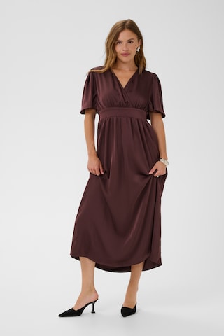 Kaffe Dress 'Gunhild' in Brown: front