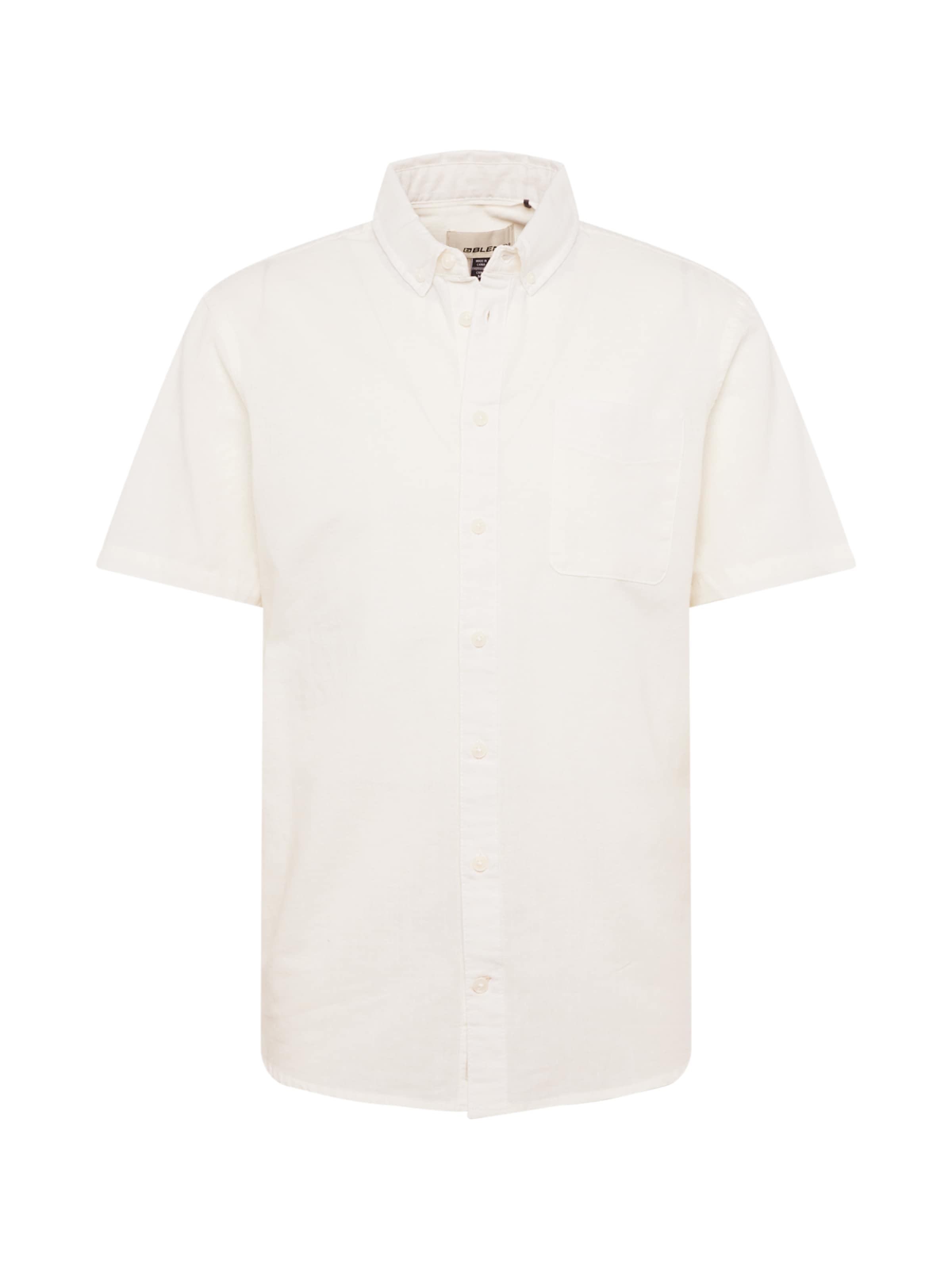 BLEND Overhemd in Wit: voorkant