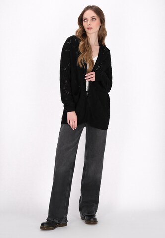 Cardigan 'Comfy' DreiMaster Vintage en noir