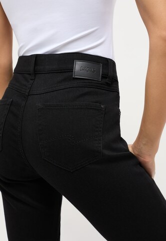 Angels Slimfit 5-Pocket Jeans 'Cici' in Schwarz