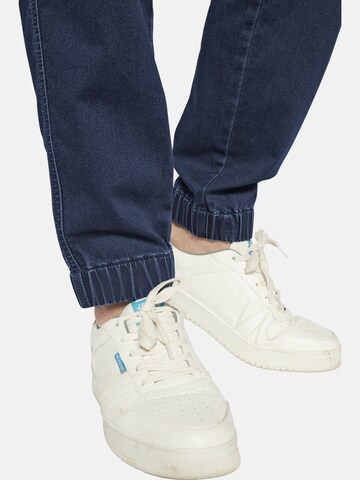 Jan Vanderstorm Loose fit Cargo Jeans ' Arnor ' in Blue