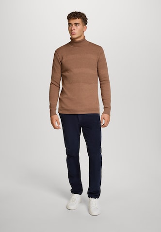 Kronstadt Sweater 'Fisker' in Brown