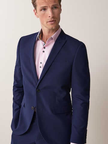 Slim fit Giacca da completo di Next in blu: frontale