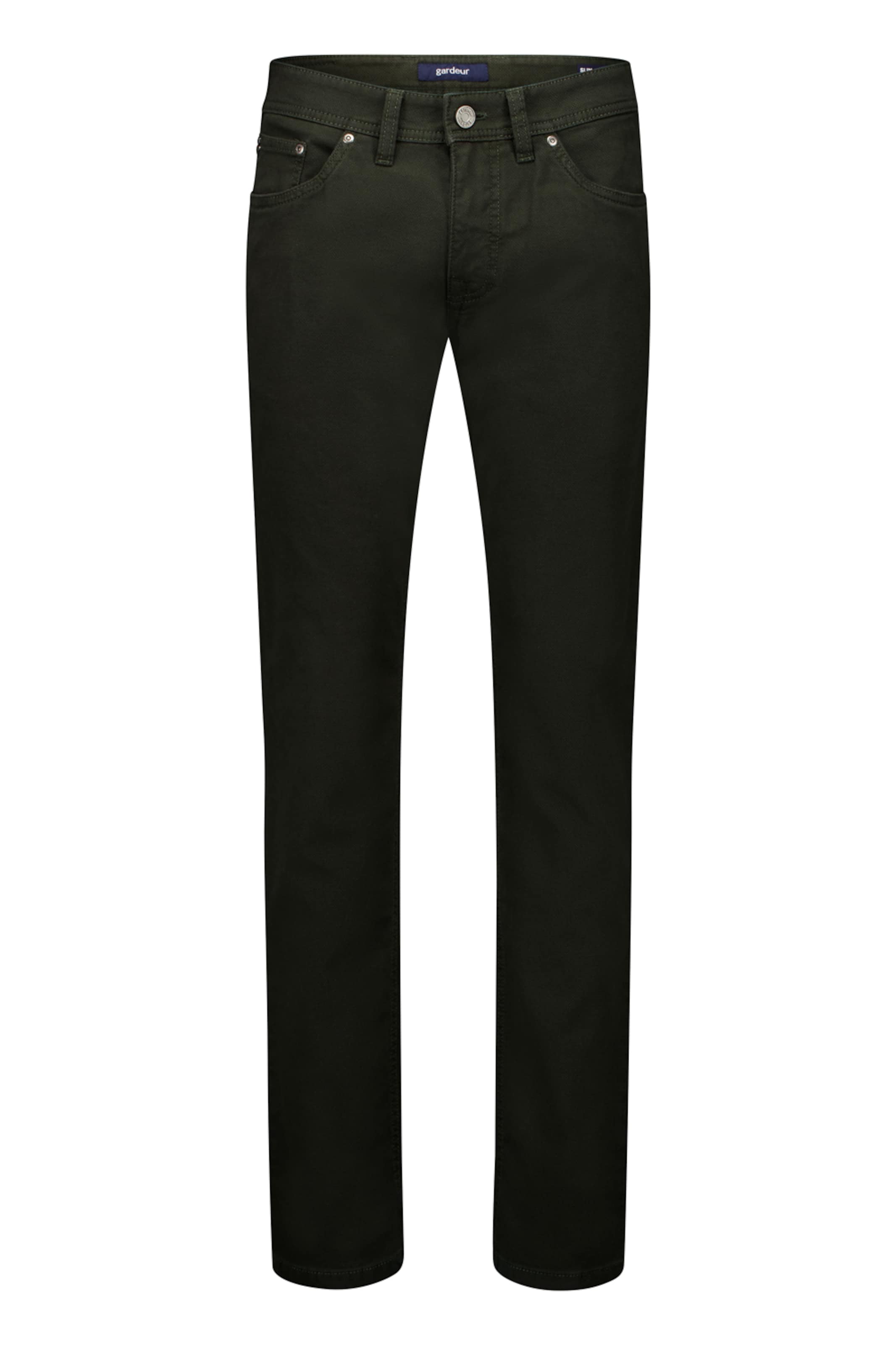 Gardeur Slimfit Broek in Blauw: voorkant