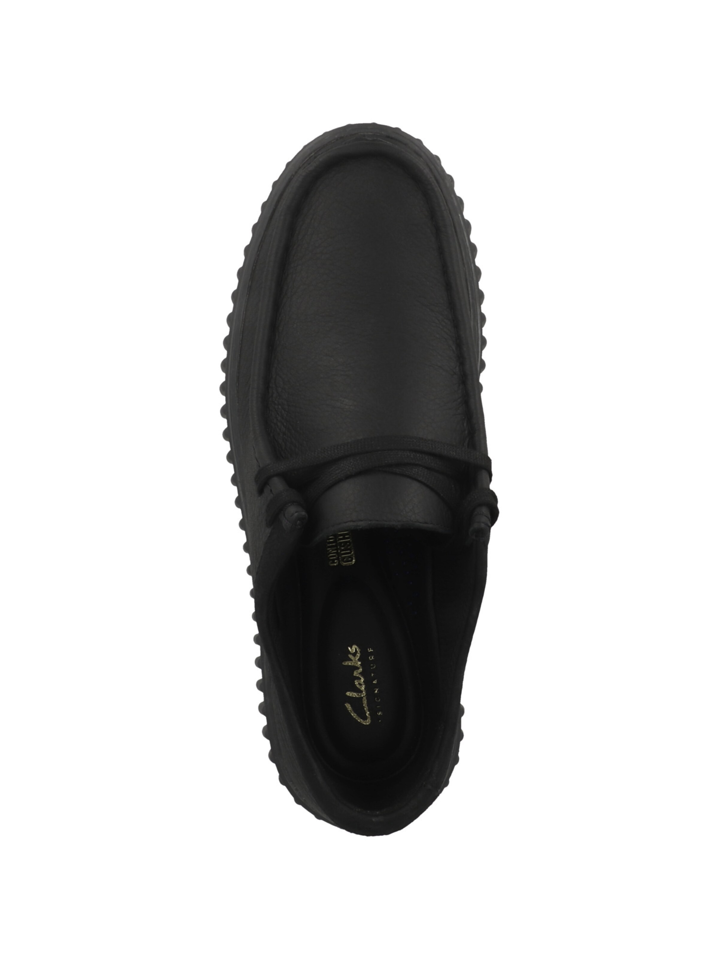 CLARKS Schnürschuh 'Torhill' in Schwarz
