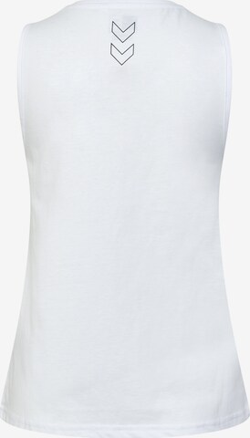 Hummel Sports Top in White