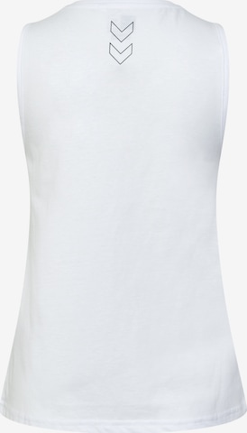 Hummel Sports Top in White